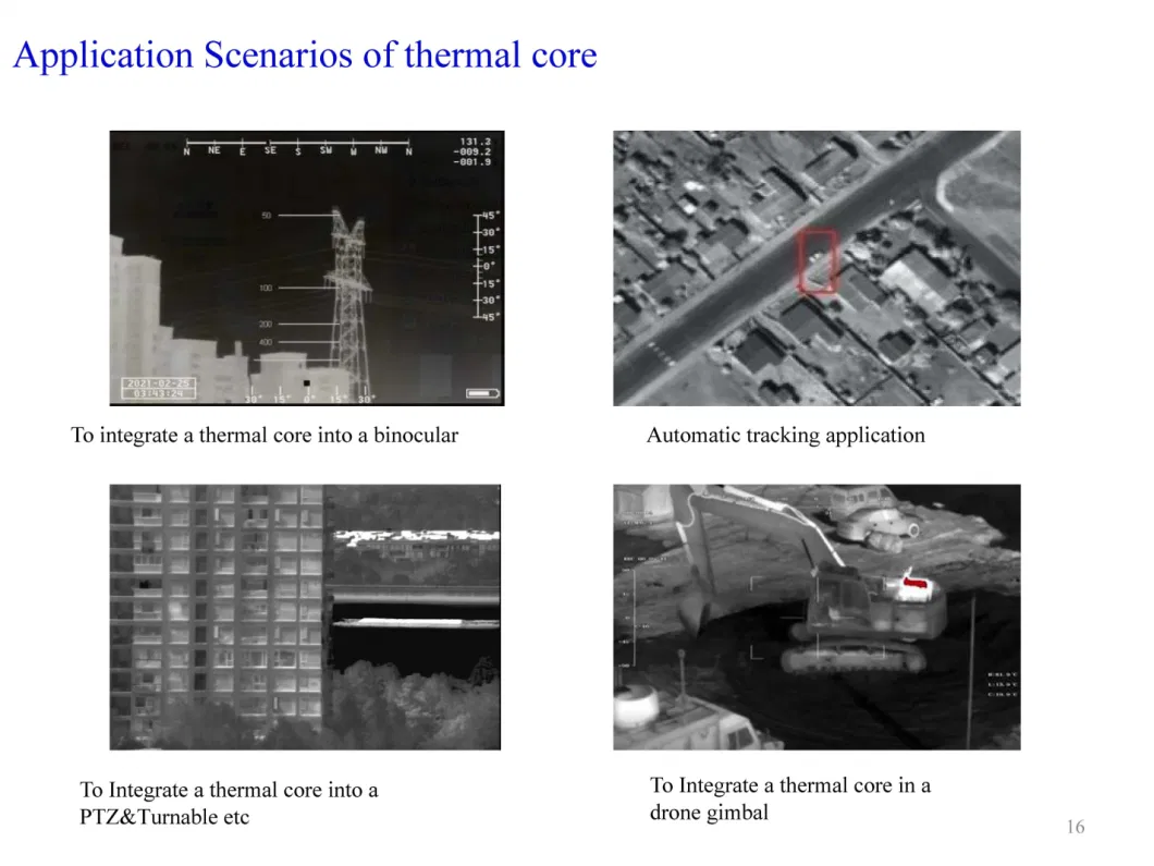 Multiple Lenses Are Optional Swir Cooled Thermal Imaging Core Infrared Camera Tc640smw