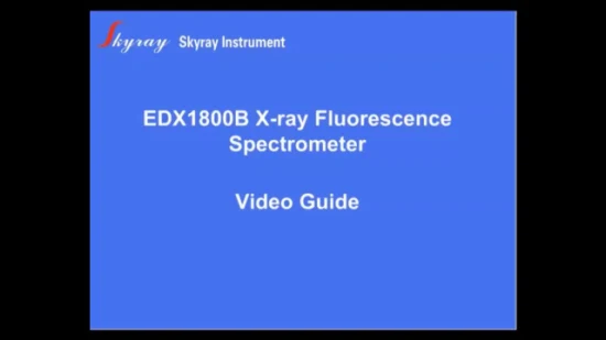 Skyray Edx1800b RoHS Testing Machine RoHS Spectrometer